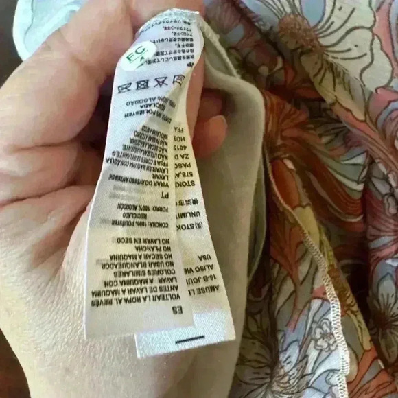 AMUSE SOCIETY NWT!! Moonlight Dress in Cornsilk / M /Boho Floral - Picture 10 of 12